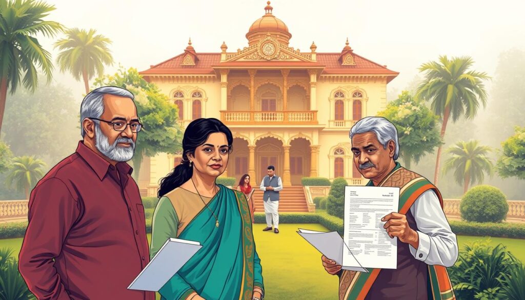 how to transfer property in India after death